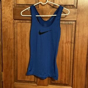 Nike girls Blue Tank Top